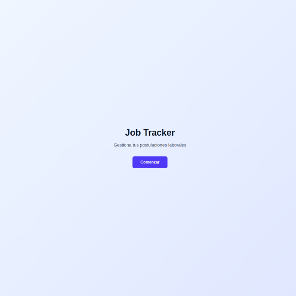 Job Tracker